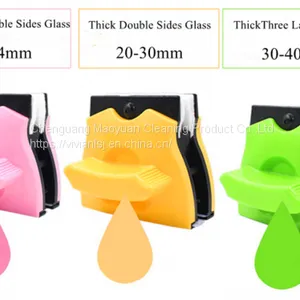 Double Face Sides Triangle Glass Window Cleaner Magnetic Cleaning Glass thumbnail-1