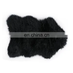 Hot Selling Home Use Comfortable Animal Shaggy Bedroom Floor Faux Fur Rugs Carpet Mat thumbnail-1