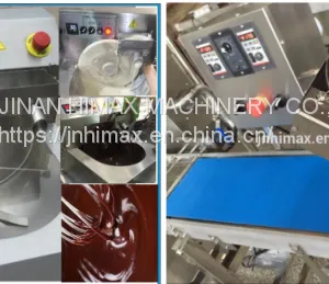 Hot Sale CE Small Chocolate Coating Enrober Line for Family Business thumbnail-5