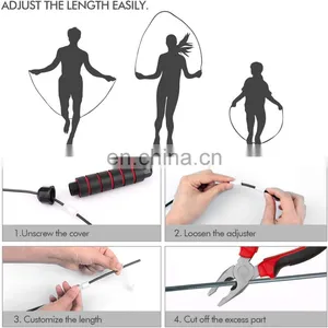 Harbour PVC Cord Plastic Speed Jump Rope thumbnail-7