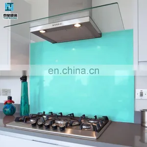 6mm Tempered Kitchen Glass Splash Back With Silk Screen Printing thumbnail-2