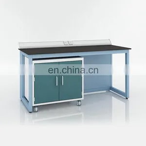 School Research Institute Lab Furniture Table Work Table Metal Work Bench thumbnail-1