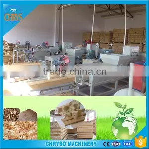 Environment Friendly Wood Sawdust Block Extruding Machine With Low Heat Consumption thumbnail-1