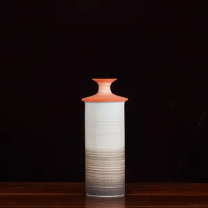 European Hand Made Paint Creative Jingdezhen Ceramic Vase For Hotel Office Decor thumbnail-4