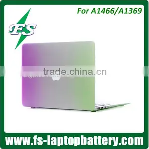 Rainbow Matte Hard Case Cover for Macbook Air/Pro Retina 11" 13" 15" Green & Purple Hard Protective Case Cover for Macbook thumbnail-2
