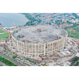Xuzhou LF Low Cost Steel Prefabricated Steel Stadium Roof thumbnail-2