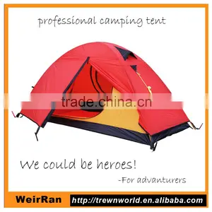 (1071) Professional High Quality 2 Layer Waterproof 3000mm Camping Canvas Tent thumbnail-1