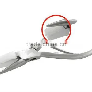 Heavy Duty Round Nylon Jaw Plier, Professional Optical Tool, Optical Plier, Chain Nose Plier, Special Optical Plier thumbnail-1