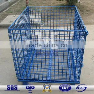 PVC Coated Wire Mesh Container Without Wheel thumbnail-1