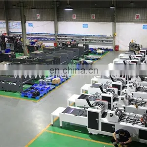 UTM1100B Servo Motor Driven Fast Speed Double Lane Line Automatic Carton Box Window Patching Machine thumbnail-5