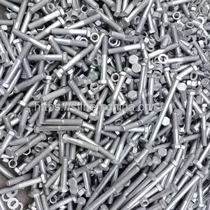 DIN 933/ DIN 934 Hex Head Bolt Fasteners Dacromet Coating thumbnail-3