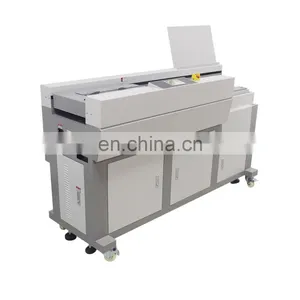 Multi Function SPB-767HCA3 One Year Warranty Three Rollers Side Roller Exercise Book Binding Machine Glue thumbnail-5