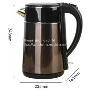 Double Layer Scald Proof 1.8L Electric Kettle（Wechat:13510231336） thumbnail-1