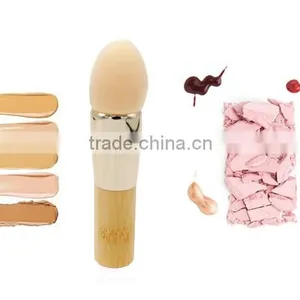 Bamboo Handle Cosmetic Makeup Sponge Brush for Makeup thumbnail-3