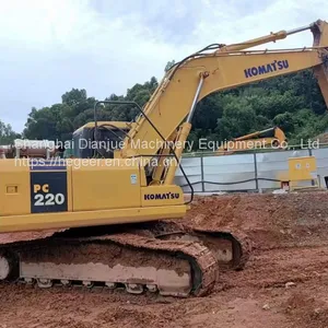 Cheap and Fine Used Komatsu PC220 Excavators for Sale thumbnail-1