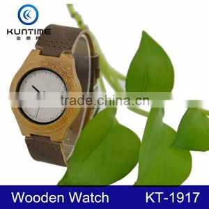 2015 Wholesale New Design Custom Logo Wooden Watch thumbnail-3
