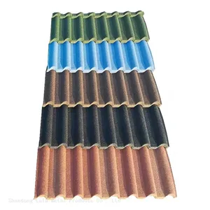 Roofing Tiles Stone Coated Sangobuild Stone Coated Metal Roof Tile thumbnail-2