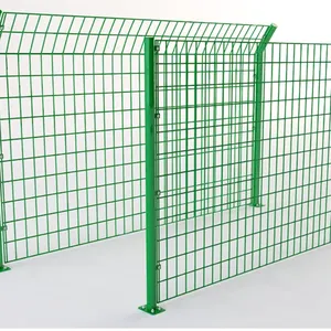 Highway Bilateral Wire Fence Isolation Wire Mesh Breeding Outdoor River Fence Protection Fence Wire Mesh thumbnail-1