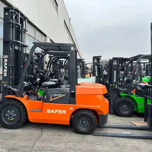 Diesel Forklift Truck 3 Ton 3.5 Ton 5 Ton Diesel Isuzu Engine Forklift Prices for Sale With EURO 5 Engine thumbnail-4
