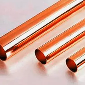Seamless Copper Pipes for Plumbing C14500 C11000 C12200 Nuclear Industry Building Use Red Copper Pipe Steel Copper Bar thumbnail-3