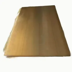 Decorative Price Cold Rolled C27200 Red Brass Plate 99.99% Purity Pure Copper Alloy Sheet thumbnail-2
