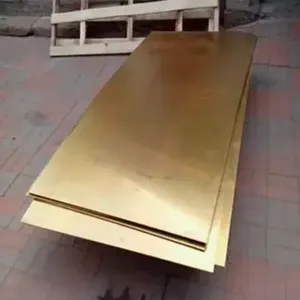 Factory Supply High Quality in Stock CW509L Brass Sheet Brass Plate thumbnail-3