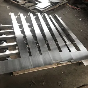 Customized Outdoor Landscape Stainless Steel Posts With Glass Railings and Handrails for Balconies, Subways, Malls, Bridges and Engineering Projects thumbnail-4