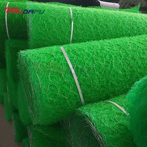 Wandafu High Quality 3D Geomat for Slope Protection Turf Reinforcement Mats thumbnail-1