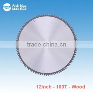 12''-100T Good Performance Power Cutting Tools TCT Wood Saw Blade thumbnail-1
