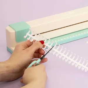 30-hole Paper Punch Binding Machine With Click Binding Spines thumbnail-3