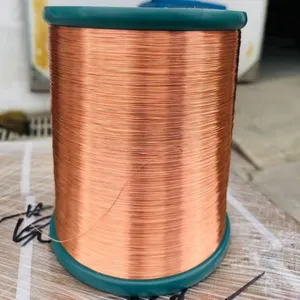 0.3mm 1mm 2UEW Self Bonding Adhesive Enameled Copper Magnet Wire for Speaker Voice Coil thumbnail-1
