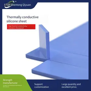 0.3mm Thick High Thermal Conductivity Silicone Sheet, High Temperature Resistant, Soft Silicone Sheet for Computer Graphics Card and Led Heat Dissipation, Insulating Thermal Conductive Gasket thumbnail-2