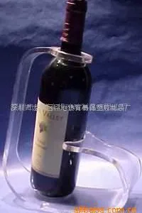 Acrylic Wine Rack, Beer Display Rack / Acrylic Display Rack / Single Hot-bent Wine Display Rack thumbnail-1