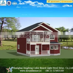 China Prefab Villa Prefabricated House Manufacturer/china Cheap Two Floors Prefabricated Villa House thumbnail-2