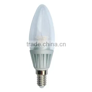5W COB 380Lm Led Candle E14 E17 Led Bulb Light Cheap Led Candles thumbnail-1