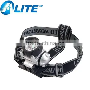 YD737+2 Flashlight Headlamp Plastic LED Headlamp Flashlight By AAA Battery Powered thumbnail-1