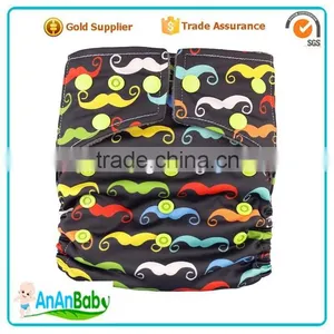 AnAnBaby Snaps Kids Nappy All In One Bamboo Charcoal Nappies thumbnail-4