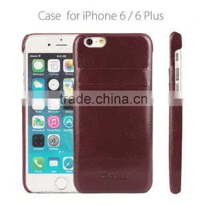 Hot Selling Slim Genuine Leather Mobile Phone Case for Iphone 6s thumbnail-3