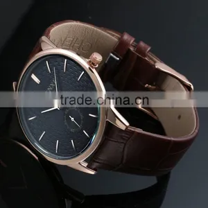 Wholesale Competitive Dress Couple Watches Set Quartz Leather Watch WA062 thumbnail-6