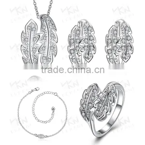 Handmade Modern Pearl Necklace Wedding Necklace Designs Silver Plated Pearl Necklace thumbnail-5
