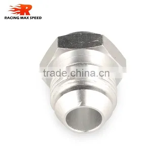 Real Alloy Fittings Hose Connector Wholesale An Male Aluminium Weld On Fitting Aluminum Hose Adapter AN4-ONE thumbnail-6