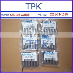 Komatsu S6D108-1 SA6D108-1 S6D108 SA6D108 Valve Guide, 6221-19-1311 thumbnail-1