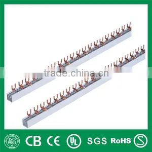 U Type Copper Busbar in Copper Bars 40A-100A thumbnail-1