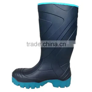 Pvc Rain Boots for Menashion  Waterproof Steel Toe Touch Work Boot 8 Inch Waterproof Hunting Boot thumbnail-4