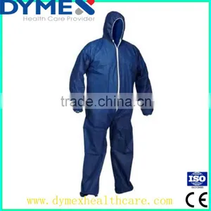 Disposable Medical Colored Nonwoven Coveralls thumbnail-3