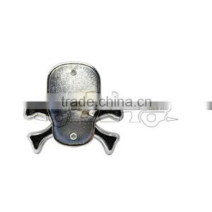 BJ-SL-056S New Arrival Chrome Short Stem ABS Plastic Skull LED Motorcycle Turn Signal Blinker Light thumbnail-4