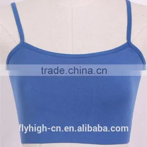 Ladies Wholesale Sports Bra Custom Singlet thumbnail-3