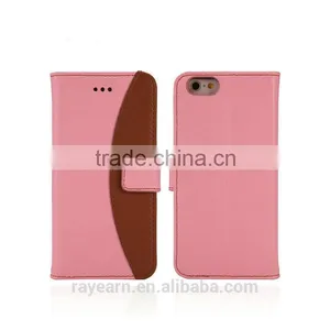Flip Cover Leather Case Compatible With All Brands Smartphone for Apple IPhone With Button Close thumbnail-1