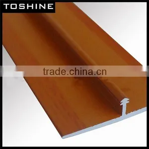 2014 Hot Sale High Quality Wood Color Closet Door Aluminum Profile thumbnail-1
