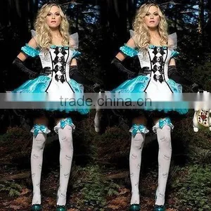 Sexy Fairytale Snow White Adult Women's Halloween Costume Fancy Dress BW1165 thumbnail-1